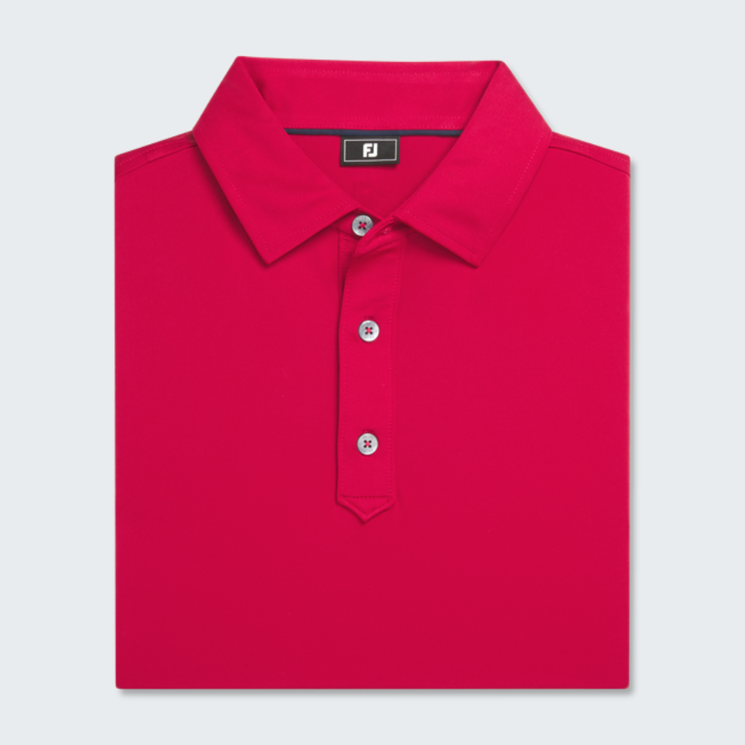 Footjoy Solid Lisle Set On Placket