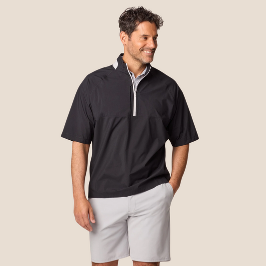 johnnie-O Stealth Stowable Rain Tee