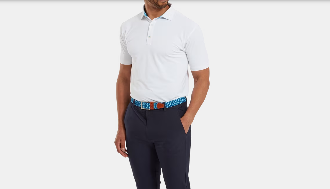 Footjoy Primrose Trim Solid Lisle