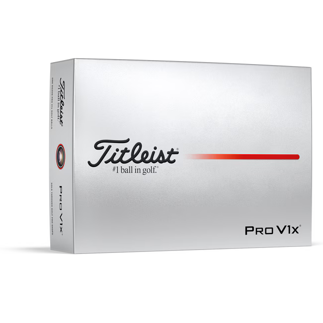 2026 Titleist ProV1x White Dozen High Numbers