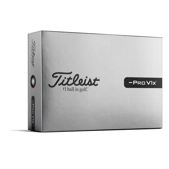 2026 Titleist Pro V1x Left Dash White Dozen
