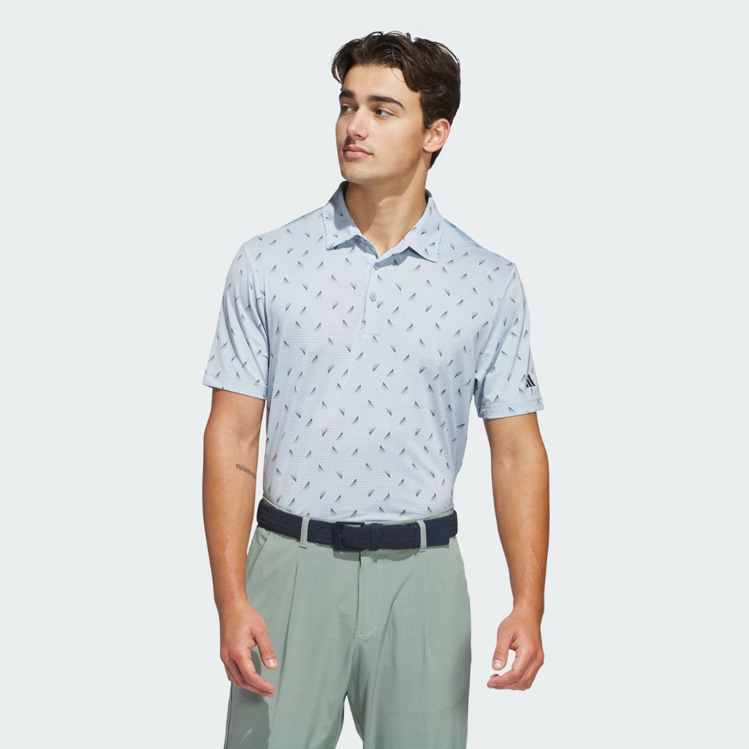 Adidas Ultimate365 Printed Mesh Polo