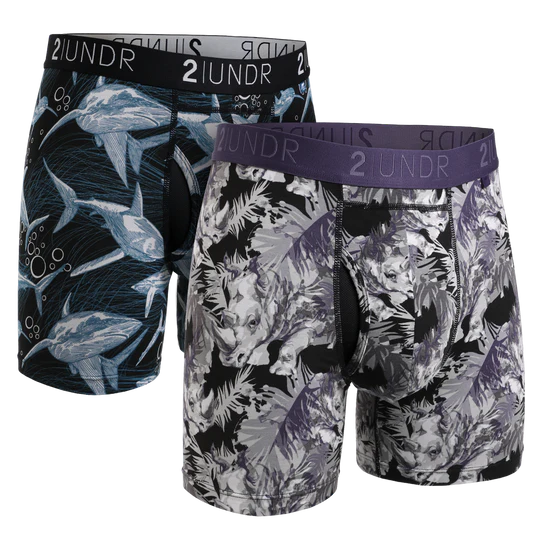 2UNDR Swing Shift Boxer Brief Set