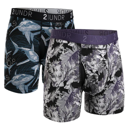 2UNDR Swing Shift Boxer Brief Set