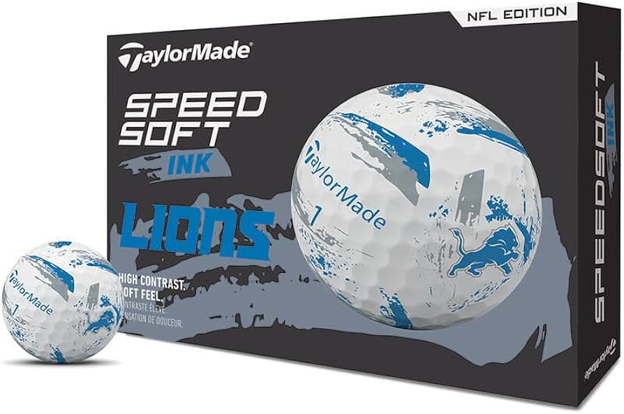 2026 TaylorMade SpeedSoft Balls NFL Edition