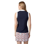 Swing Control Sleeveless Contrast
