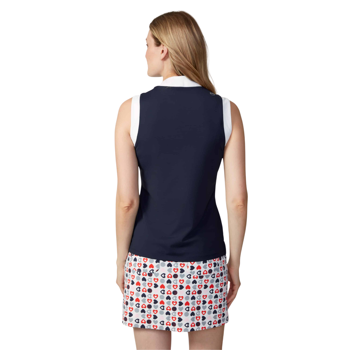 Swing Control Sleeveless Contrast