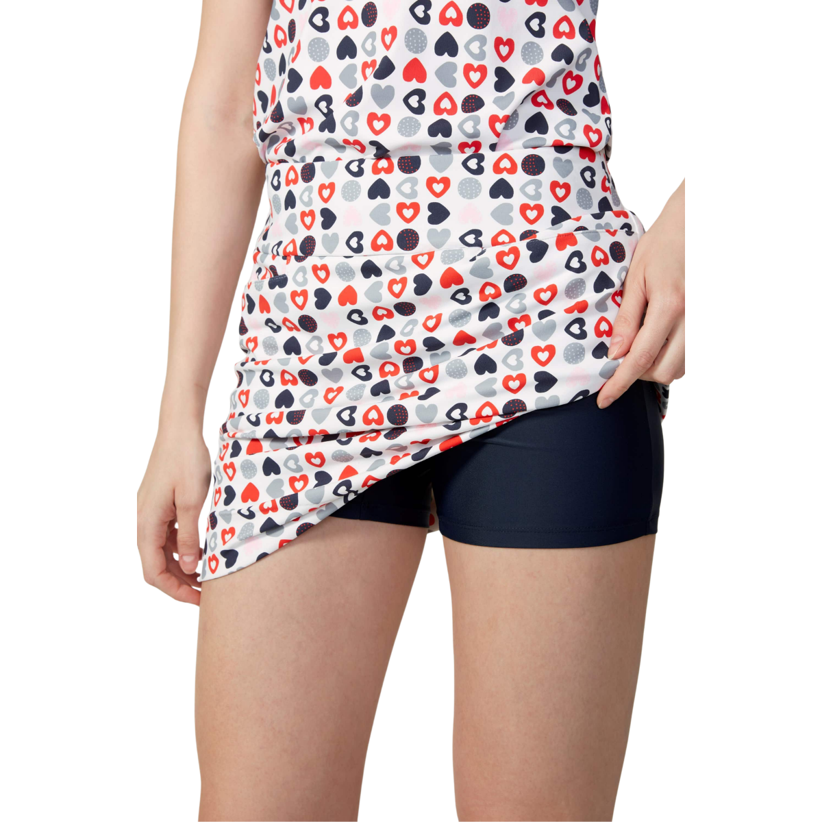 Swing Control Hearts Skort