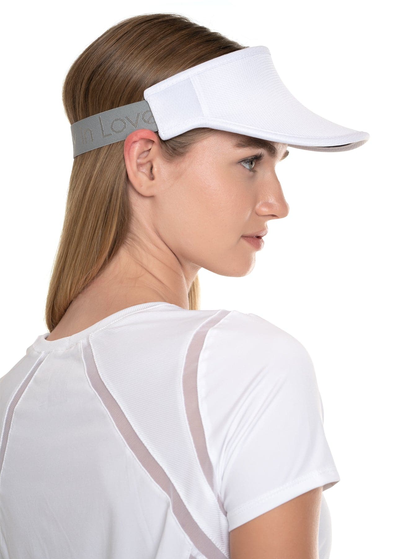 Lucky in Love Stretch Visor