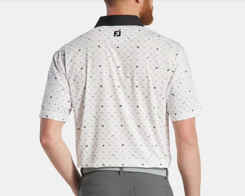 Footjoy CA Print Polo