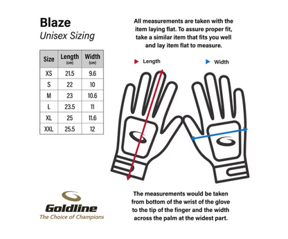 Goldline Blaze Curling Gloves