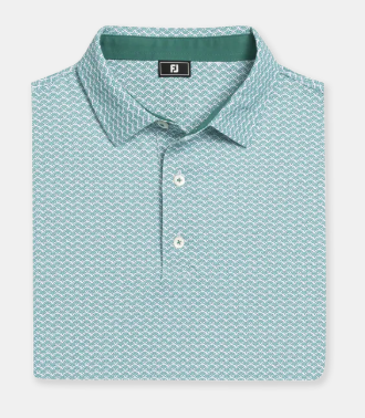 Footjoy Scallop Geo Pique