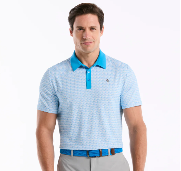 Penguin Petes Tee Time Polo