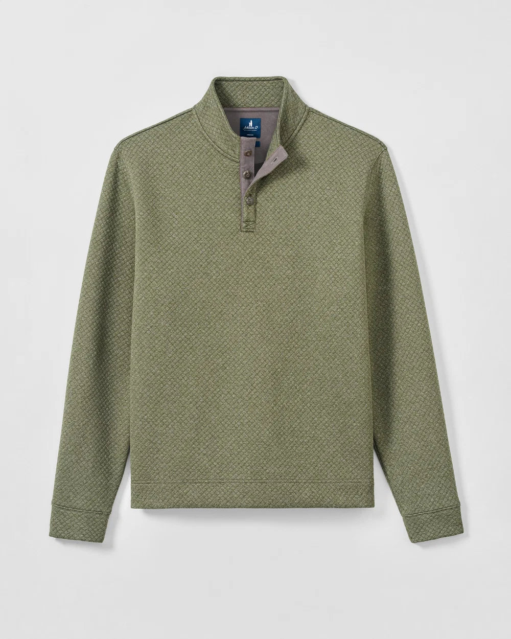 Johnnie-O Rockwells Diamond-Quilted Henley Pullover