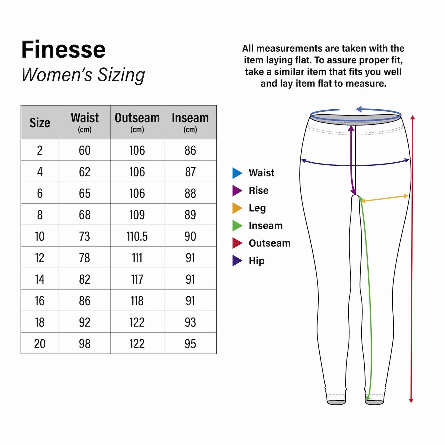 Women's Goldline Finesse Curling Pants