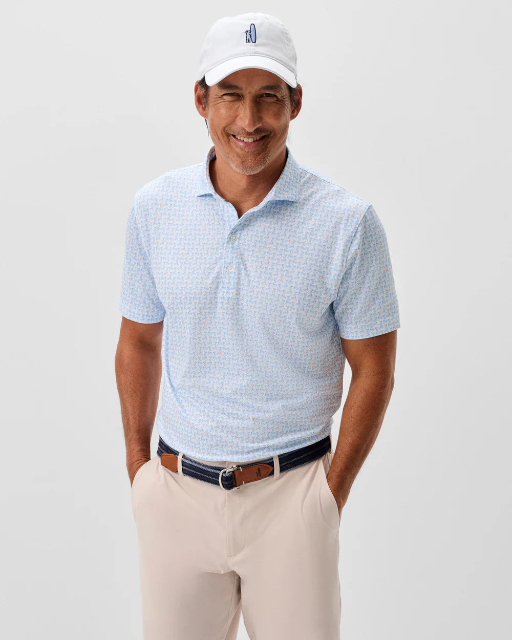Johnnie-O Minty Polo
