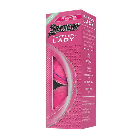 Srixon Soft Feel Sleeve - Lady Pink
