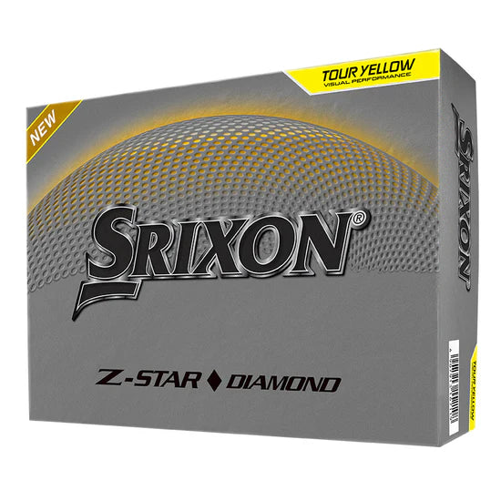 Srixon Z Star Diamond - Dozen Tour Yellow