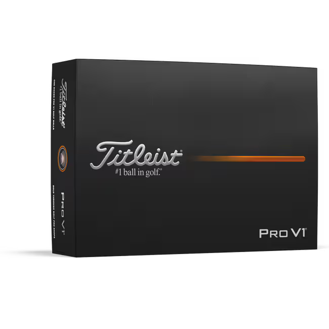 2026 Titleist ProV1 White Dozen High Numbers