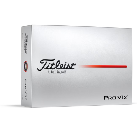 2026 Titleist ProV1x White Dozen High Numbers