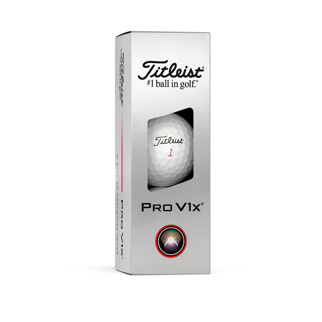 2026 Titleist  ProV1x White Sleeve