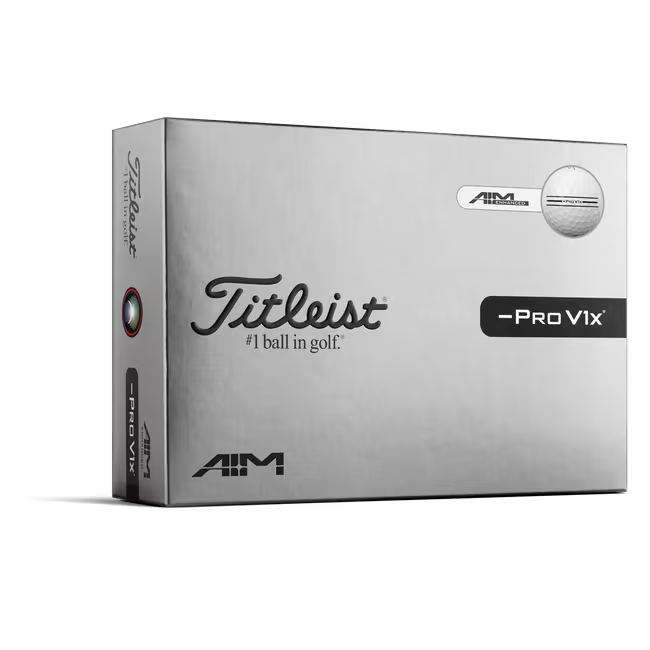 2026 Titleist ProV1X Left Dash Aim Enhanced Dozens