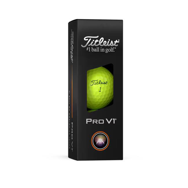 2026 Titleist ProV1 Yellow Sleeve
