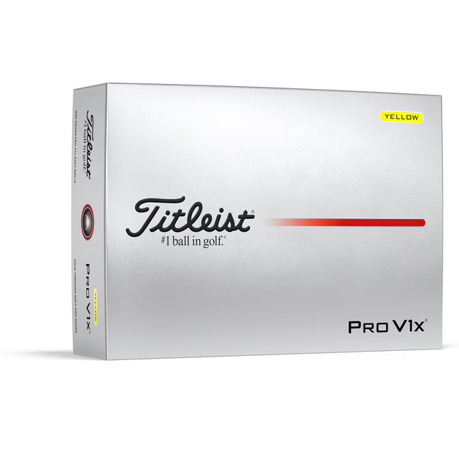 2026 Titleist ProV1x Yellow Dozen