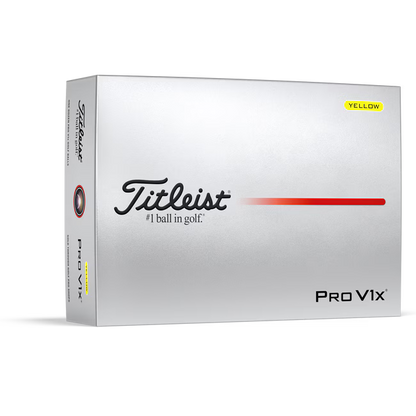 2026 Titleist ProV1x Yellow Dozen