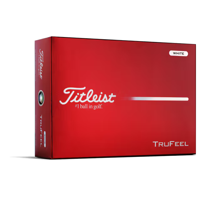 2026 Titleist TruFeel White Dozen