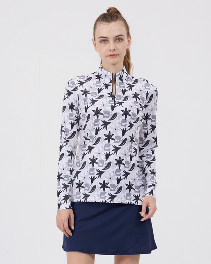Levelwear W Floral Sun L/S