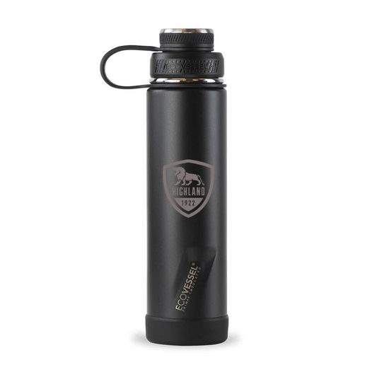 EcoVessel Water Bottle with Strainer - 24oz