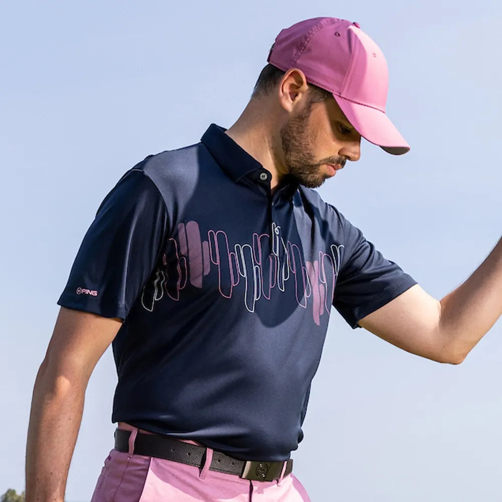 PING Arizona Cactus Print Polo